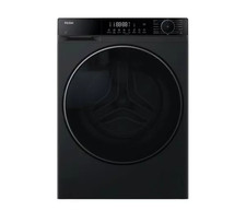 Image of HAIER HW100-B14357BUUK WiFi-enabled 10 kg Washing Machine - Black - REFURB-C