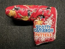 Scotty Cameron LE 2012 Hula Girl Mahalo Hawaii Blade Putter Head Cover