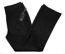 WILLIAM HUNT Men's NEW Vintage Flared Golf Trousers 32"W X 33"L 100% Wool Flares