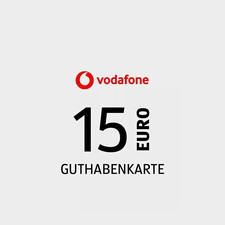 Vodafone Prepaid Minuten & Daten Guthabenkarte 15 &euro; Startguthaben Deutschland