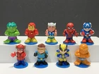MARVEL Comics 2005 Vintage • Lot of 9 MGA 2" Figures • X-Men Cake Toppers Set