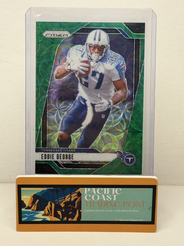 2024 Prizm Football - EDDIE GEORGE #285 - Green Prizm Choice - 59/75