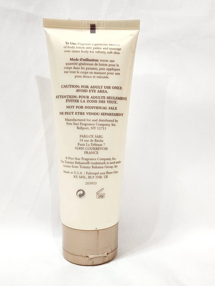 Tommy Bahama MUJERES Loción Corporal Fragancia Terciopelo Piel Suave 3.4 OZ/100ml Nuevo Foto 2 de 4