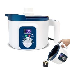 Electric Wax Melting Pot for Candle Making, Wax Melter with Digital Temperatu...