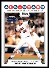 Joe Nathan 2008 Topps Updates & Highlights #UH64 Twins MLB READ FREE SHIPPING