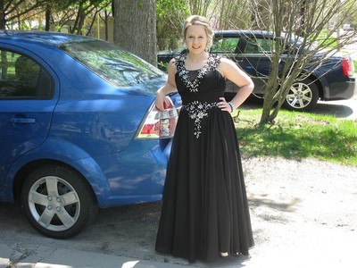 Custom Black Prom Dress Size 8 10 Beautiful Elegant Open Back Jewels Sparkle EC! | eBay Custom Black Prom Dress Size 8 10 Beautiful Elegant Open Back Jewels Sparkle EC! | eBay