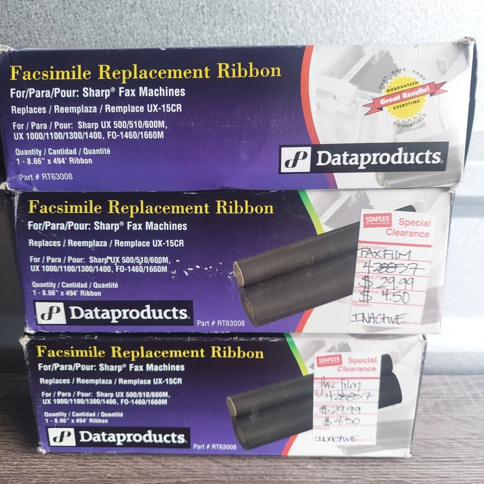 Facsimile Replacement Ribbon for Panasonic Fax Machines UX-15CR (BRAND NEW) - Image 3 of 4