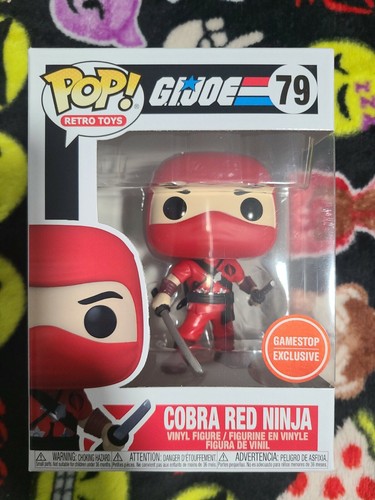 cobra red ninja funko pop