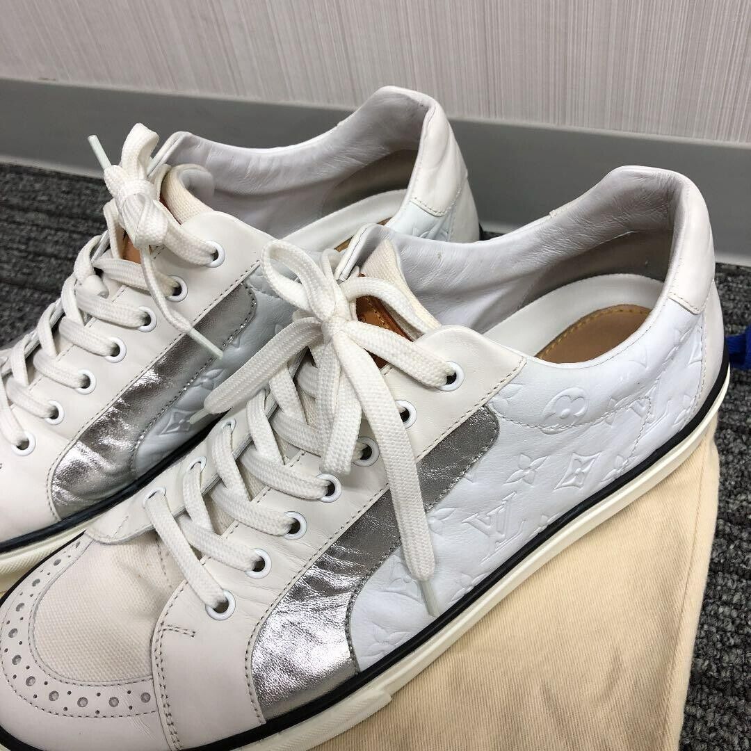 LOUIS VUITTON Sneakers Shoes Size 6.5 Authentic Men Used from Japan