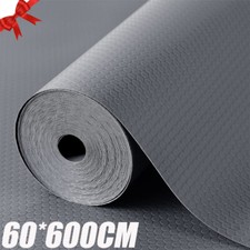 6M Non Anti Slip Grip Mat Roll Rubber Shelf Drawer Liner Table Kitchen Cupboard