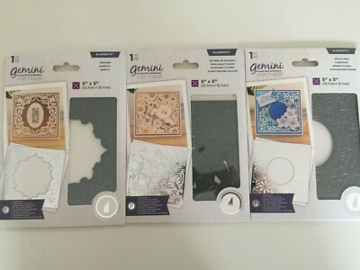 Crafter's Companion Gemini Ditsy Floral Foil Stamp and Cut Die YOU PICK New