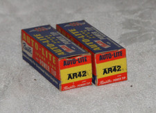Set of 2 Vintage AUTO-LITE AR-42 Spark Plugs ...