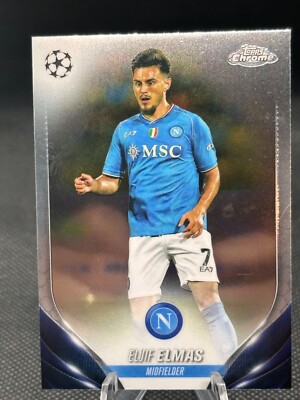 2023-24 Topps Chrome UEFA Club Competitions - #182 Eljif Elmas