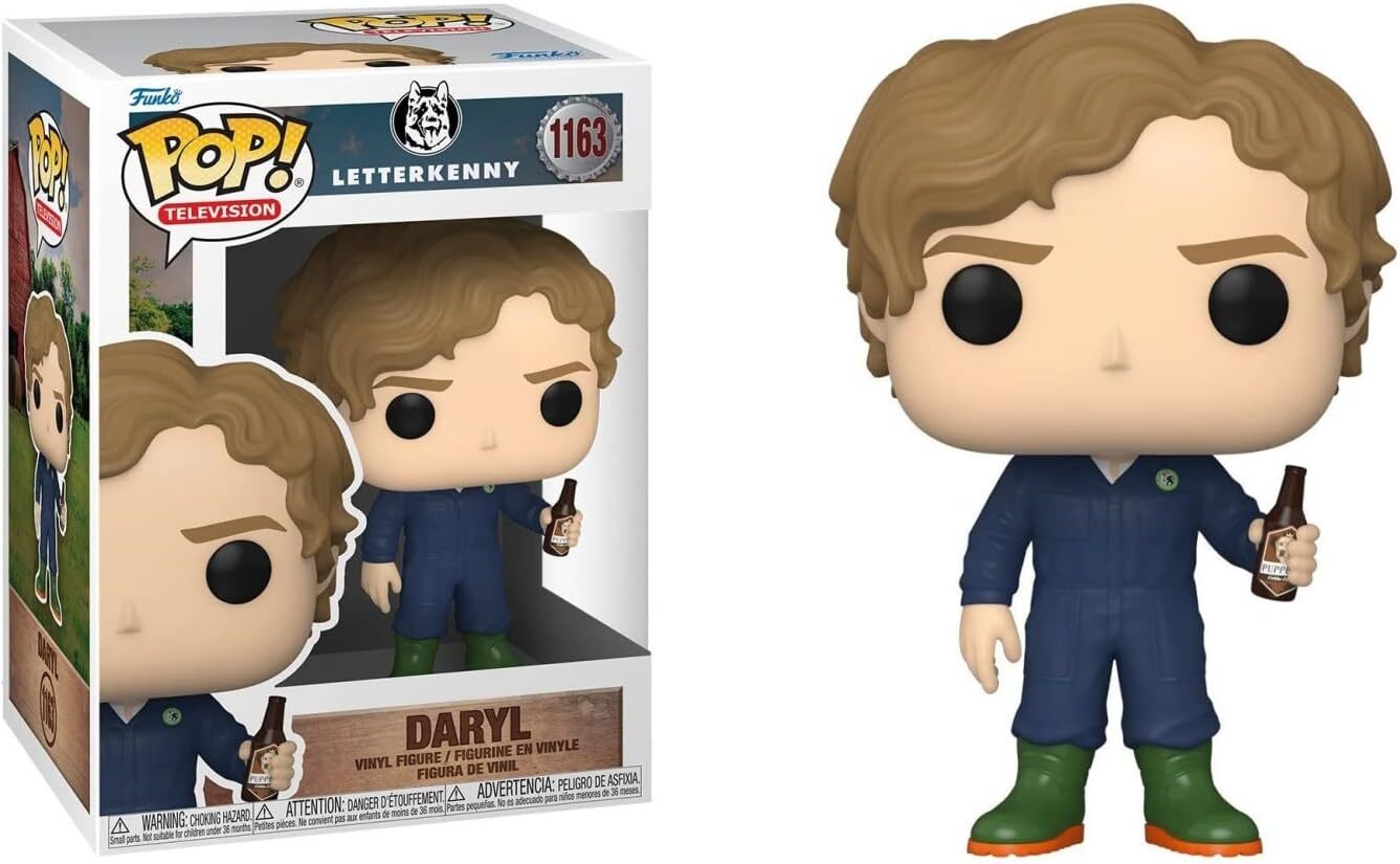 Thumbnail - Funko Pop Fernseher: Letterkenny- Daryl Vinyl Figur
