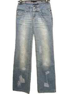 Jeans Donna CLINK London Susy W 26 IT 40 Boyfriend Vita bassa Denim Vintage  | eBay