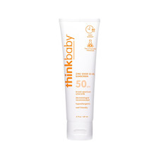 baby SPF 50 Baby Mineral Sunscreen Safe, Natural Sunblock for Babies - Water