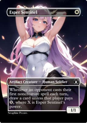 Esper Sentinel - High Quality Altered Art Custom Cards