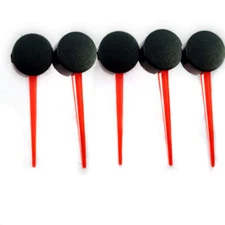 Speedometer Gauge Cluster Custom Needles 5Pcs 49mm Red Pointer Interior Parts