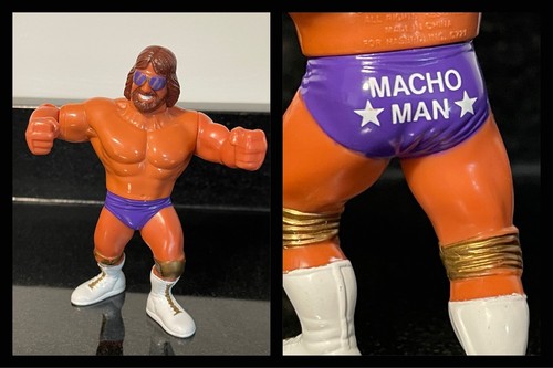 WWF Hasbro Macho MAN Series 3 - wwe retro elite ri...