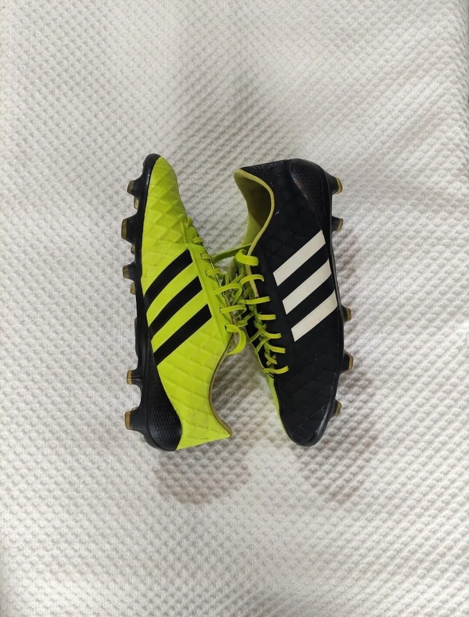Adidas 11pro FG US 7 Black/Green soccer cleats/football Adidas 11pro FG US 7 Black/Green soccer cleats/football