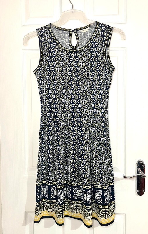 Max Studio Multicoloured Geometric Pattern Pleate… - image 1