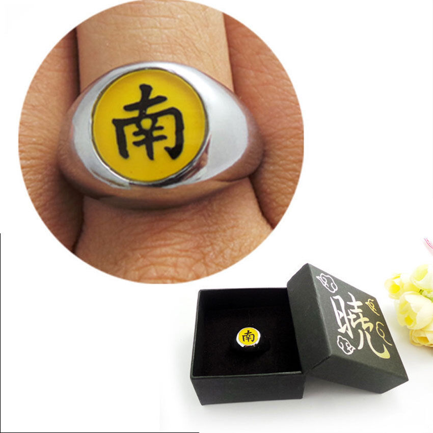 Bague Naruto Akatsuki Itachi Ring Ringe Itachi Anneaux Anime Bague