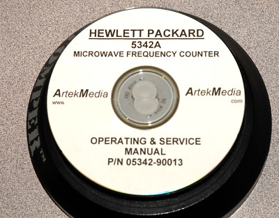 HP 5342A Microwave Frequency Counter Operating & Service Manual