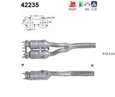 132 KW 180 CV CATALIZZATORE PER Audi TT Roadster 8N9 1.8 T quattro