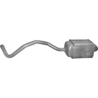 Polmo EndschalldäMpfer Hinten FüR Renault Megane III Grandtour 1.5 Dci