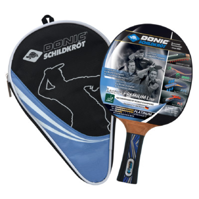 TABLE TENNIS BAT & COVER   DONIC SCHILDKROT   LEGENDS PLATINUM