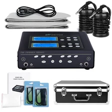 Dual Ionic Foot Bath Detox Spa Machine Set of Far Infrared Belt Ion Home Cleanse