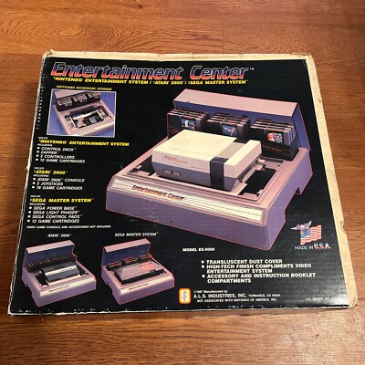 VTG A.L.S. Entertainment Center for Nintendo NES, ATARI 2600, Sega Master System