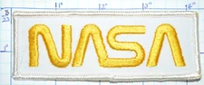 U.S. SPACE NASA 4.25" BANNER CREW UNIFORM EMPLOYEE PATCH