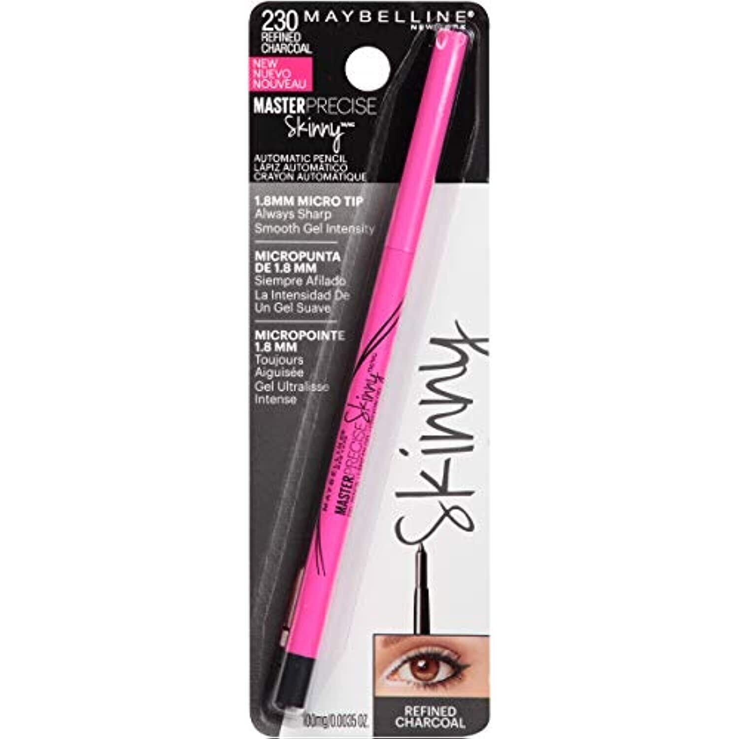 MAYBELLINE Master Precise Skinny Eyeliner 230 Refined Charcoal SEALED