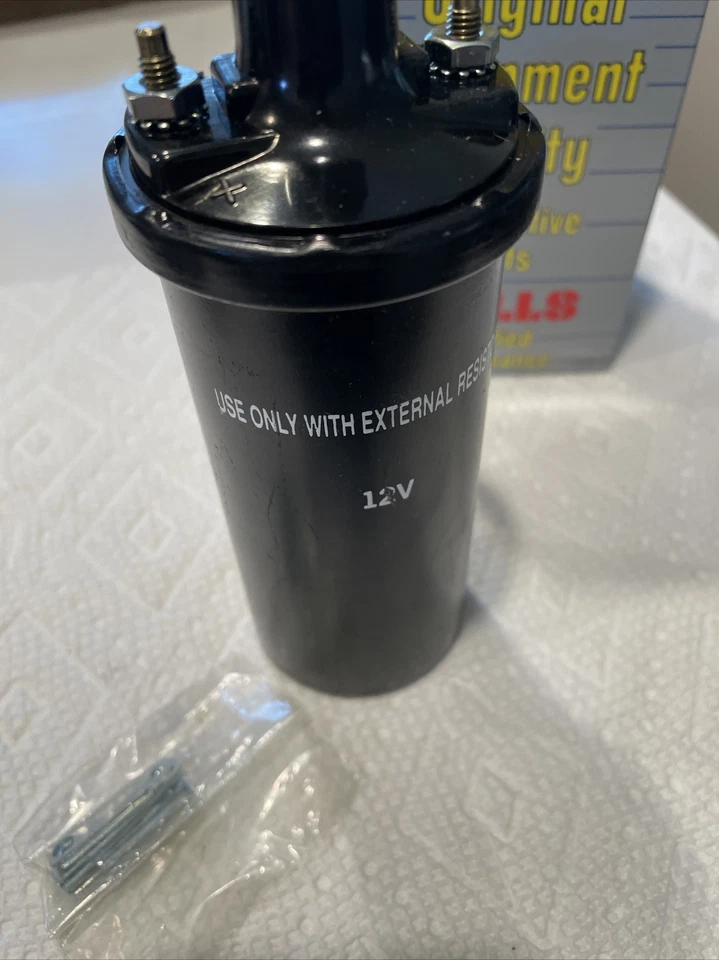 Nueva bobina de encendido universal de 12V compatible con Toyota 1968-77 BMW 69-79 Honda Mazda Foto 2 de 4