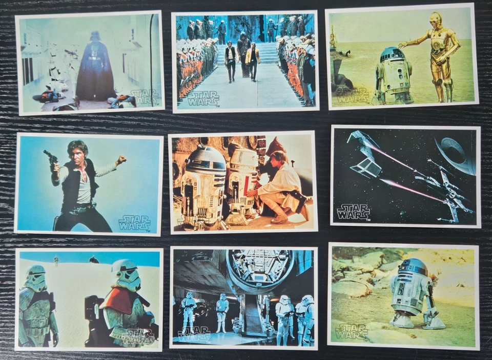 36 Card 1977 Star Wars Topps Yamakatsu Large Japanese Complete Card Set S1 - Image 2 of 4