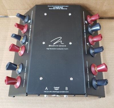 MartinLogan High Resolution Loudspeaker Switch