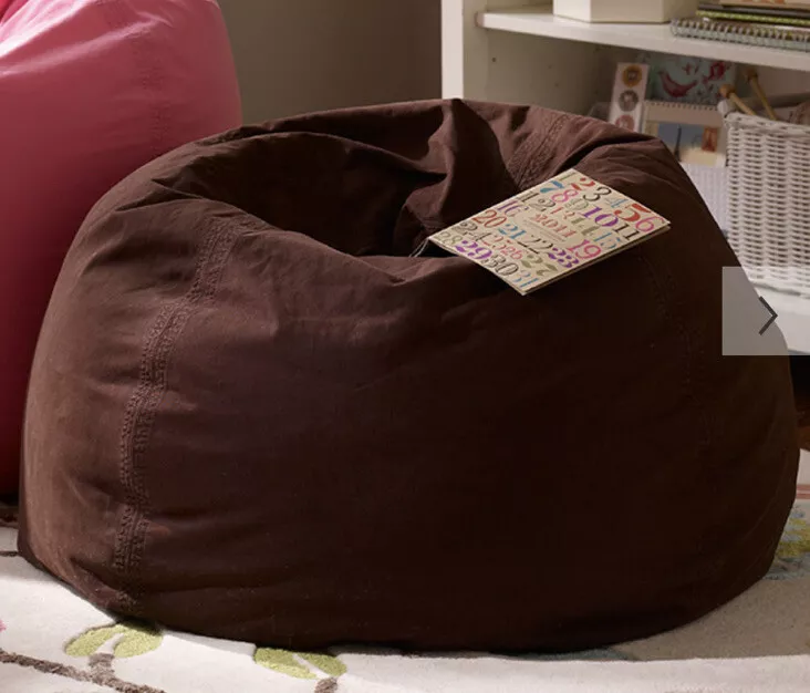 Pottery Barn PB Teen large beanbag slip cover 100 Cotton In