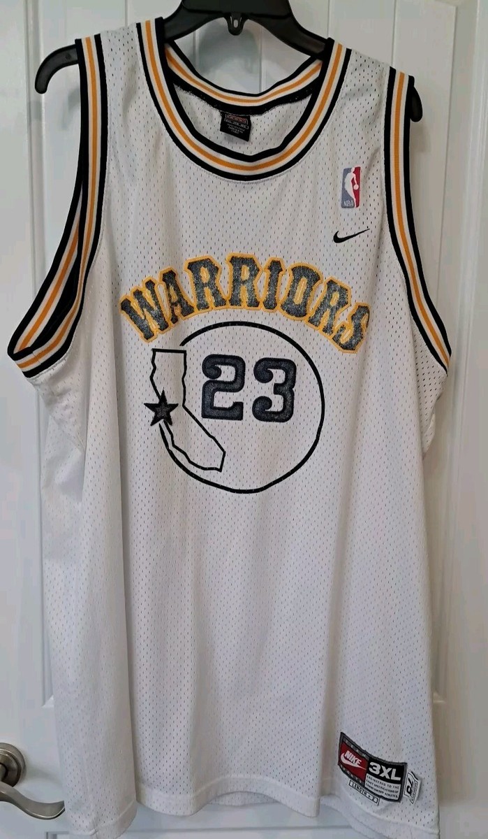 NBA NIKE XXL WARRIORS ＃23 RICHARDSON Vintage Nike NBA Golden State Warriors Jason Richardson #23