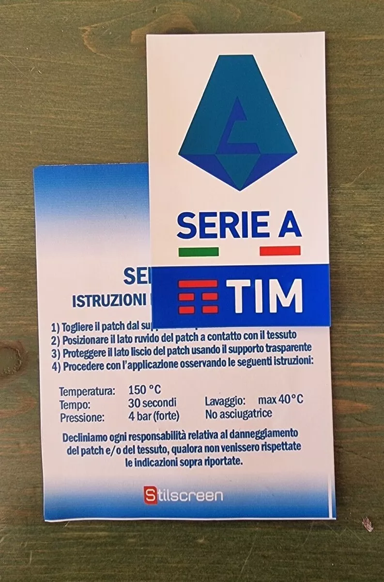Patch maglie serie best sale a