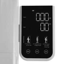 Ultrasonic Electronic Height And Body Weight Scale Max 220kg For Health Care