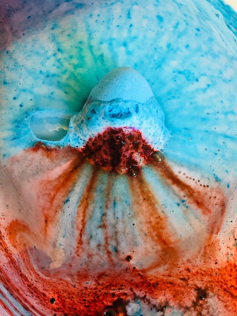 Colour changing on sale bath bombs