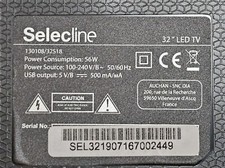 Placa Selecline 32 LED TV