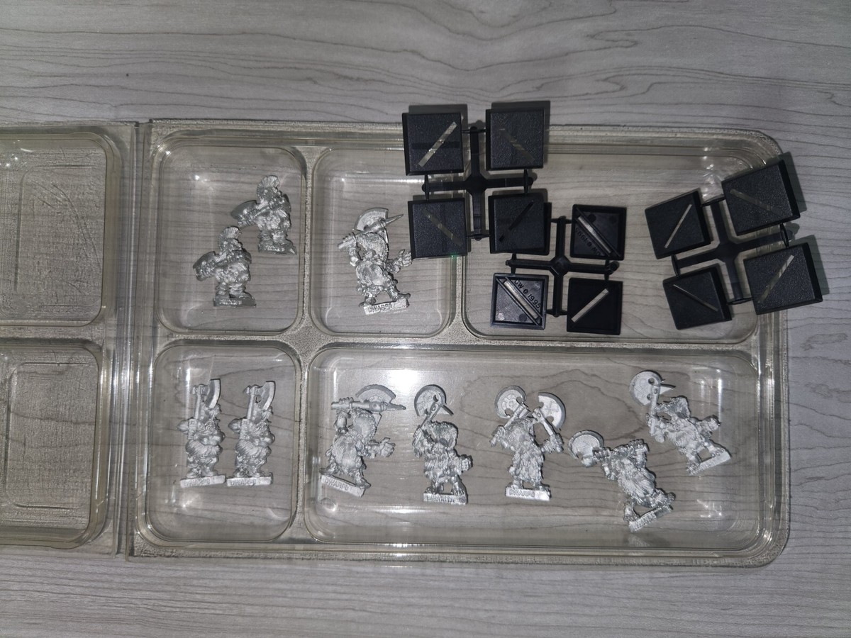 Games Workshop Warhammer 40K Dwarf Army Used set in Box | eBay