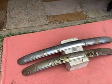 1939? 1940? LaSalle Front And Rear Bumpers, Original Pair.