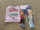 Disney Girls Love Can Thaw a Frozen Heart Anna & Elsa Outfit 2T