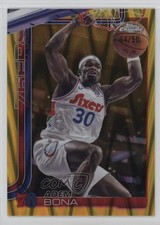 2025-26 Topps Chrome Gold RayWave Refractor 44/50 Adem Bona #183 1r05