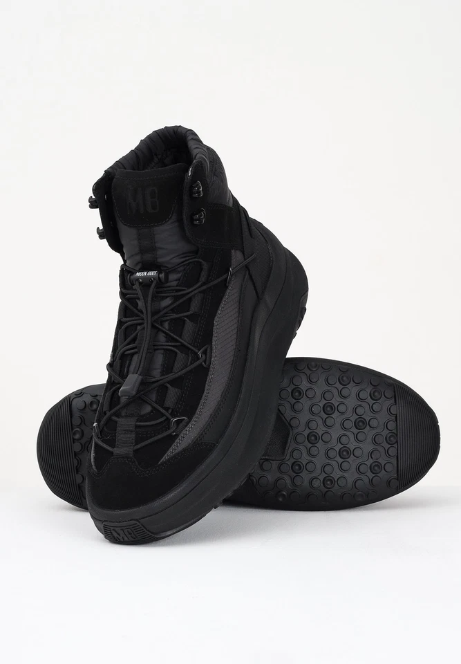 MOON BOOT Stivali e Anfibi Uomo Nero Stivali da neve Stivali da neve MOON247 XLA - Imagen 4 de 4