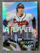 Freddie Freeman Heart of the City | 2022 Topps Chrome #HOC-5