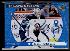 2025-26 Upper Deck Series 1 Tracking Systems #TS-6 Connor Hellebuyck
